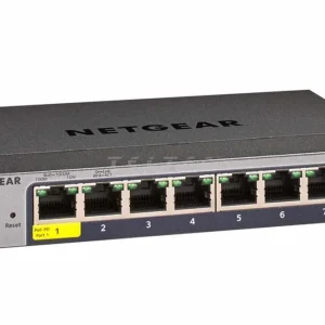 Netgear GS108T-300PES 8-Port Gigabit Ethernet Smart Switch, Desktop, Insight Aktivierung Schnäppchen