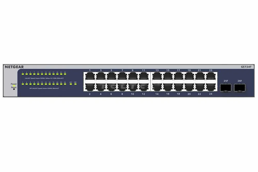 Abverkauf Netgear GS724T-600EUS 24 Port Gigabit Smart Switch