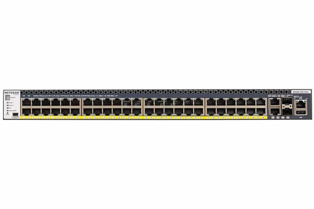 Netgear M4300 52-Port Gb PoE+ Switch (550W PSU) Bestseller
