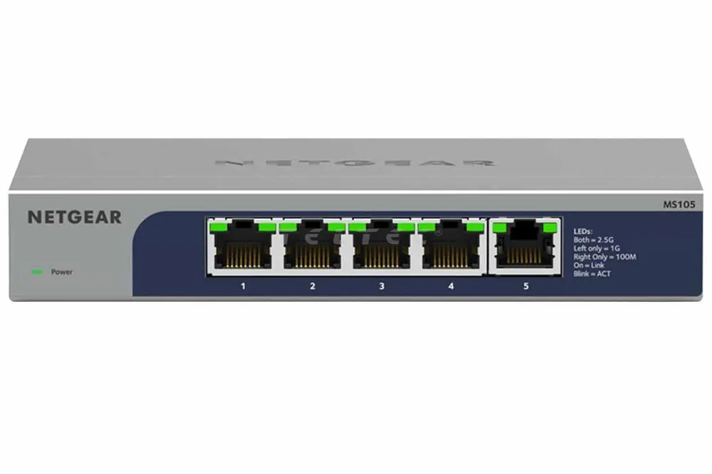Nur Heute Netgear MS105-100EUS 5-Port Multi-Gig 2.5G unmanaged Switch