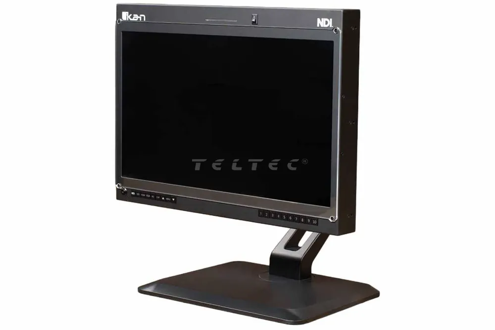 Ikan M19W-NDI-DESK Aura 19" POE++ Desktop Monitor w/ Full NDI Encoding/Decoding & IP Tally Light Preiswert