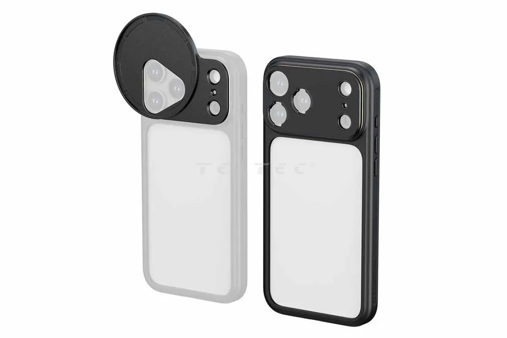 Billig SmallRig 5793 FilMov Lightweight Photography Bumper Case for iPhone 17 Pro Max (Black)