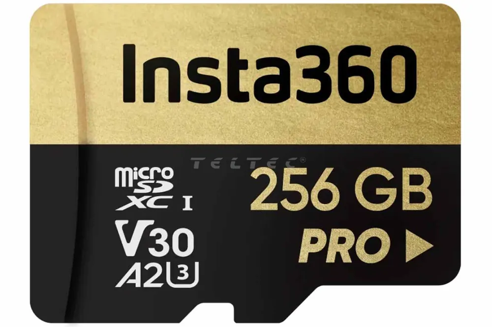 Saisonangebot Insta360 Memory Card (256GB) microSDXC, V30, A2,U3