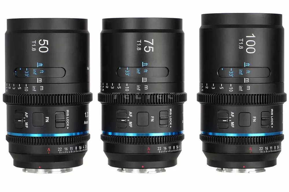 SIRUI Astra T1.8 1.33x FF AF Anamorphot 50/75/100mm (Z-Mount, Blue Flare) Begrenztes Angebot