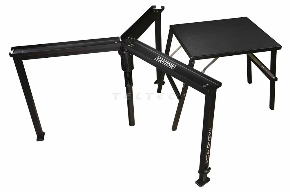 Sonderaktion Cartoni RagnoPod Tripod Riser with Operator Platform and Softcase KT801
