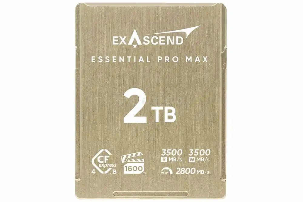 Abverkauf ExAscend Essential Pro Max CFexpress 4.0 (Typ B) - 2 TB