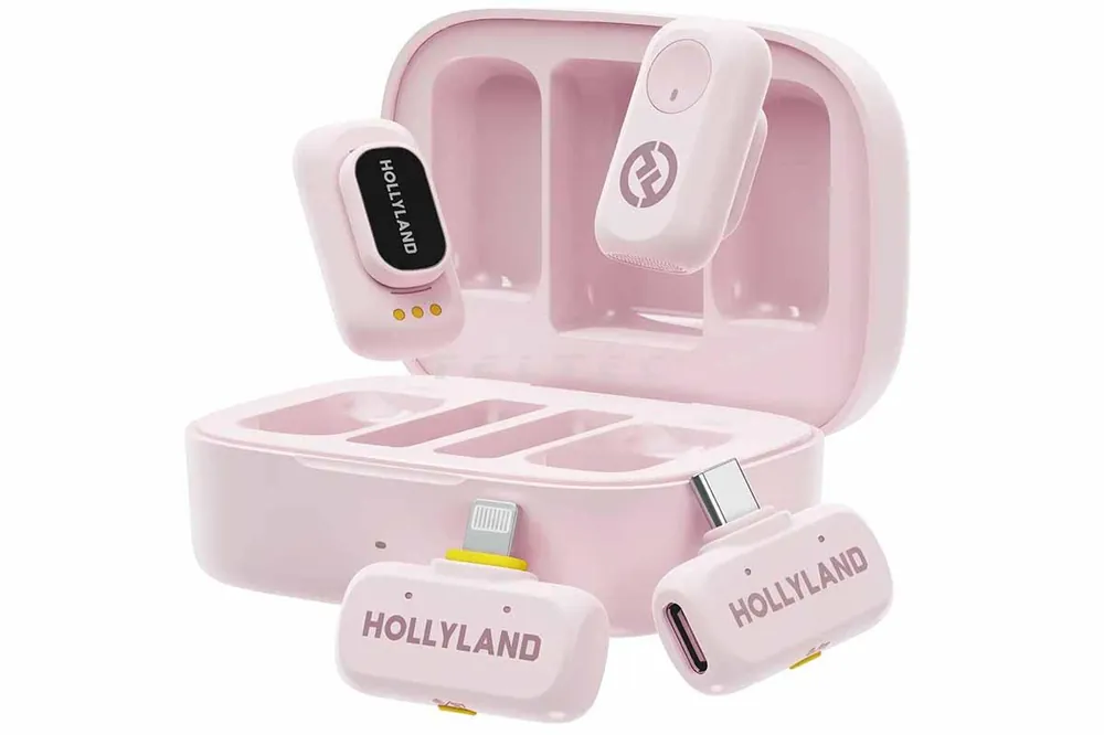 Hollyland LARK A1 Combo Wireless Microphone Cloud Pink Sonderangebot
