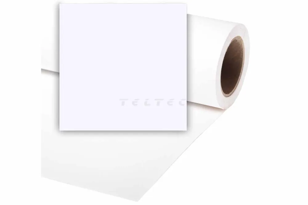 Colorama Hintergrundkarton 1,35 x 11m - Arcticwhite Neue Ware