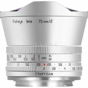 Must-Have TTArtisan 7,5mm f/2,0 Fisheye, silber - Sony E