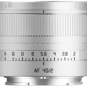 TTArtisan AF 40mm f/2 - Sony FE (FF), silber Gratis Versand