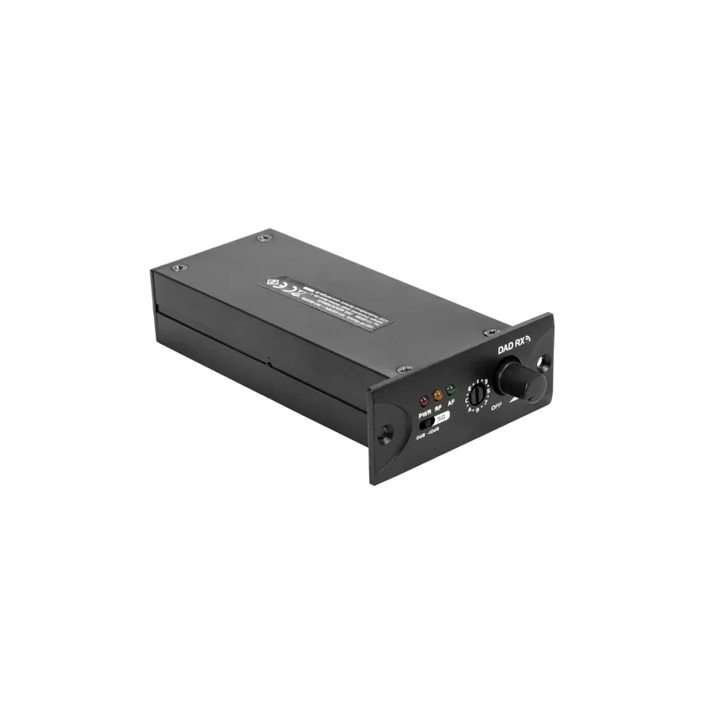 OMNITRONIC DAD Empfangsmodul - Empfangsmodul für UHF-Frequenzen (Mikrofon, Taschensender + Audio-Link-Modul) Schnäppchen