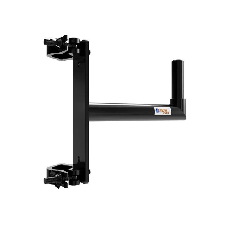 GLOBAL TRUSS Lautsprecherhalterung schwarz für F31-F45 (48-51mm) bis 70kg inklusive Coupler Markenprodukt