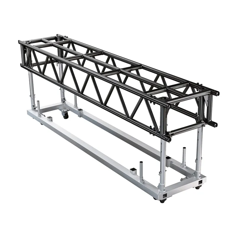 Abverkauf GLOBAL TRUSS PreRig Truss 3000 stage black Set incl. Dolly