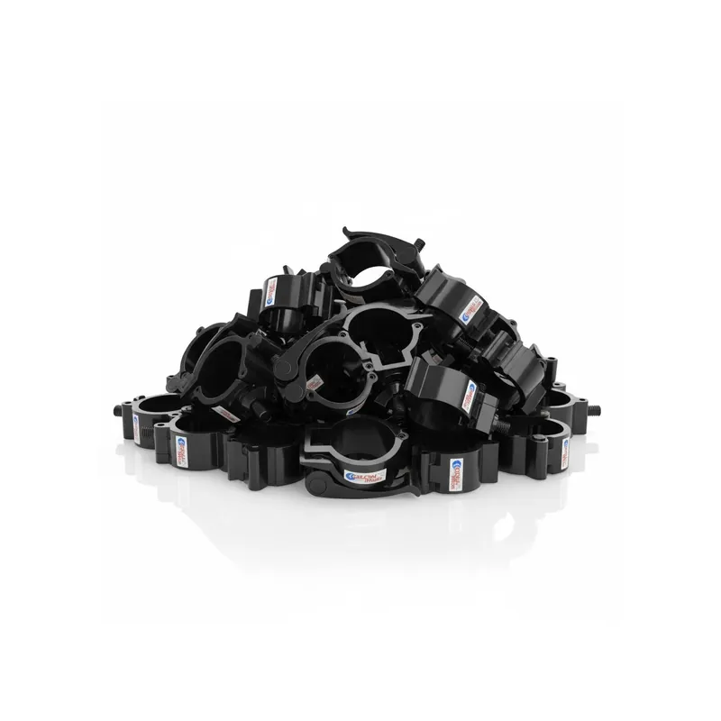 Begrenztes Angebot 50er Set GLOBAL TRUSS Half Coupler Small Quick 48-51/30/100kg stage black