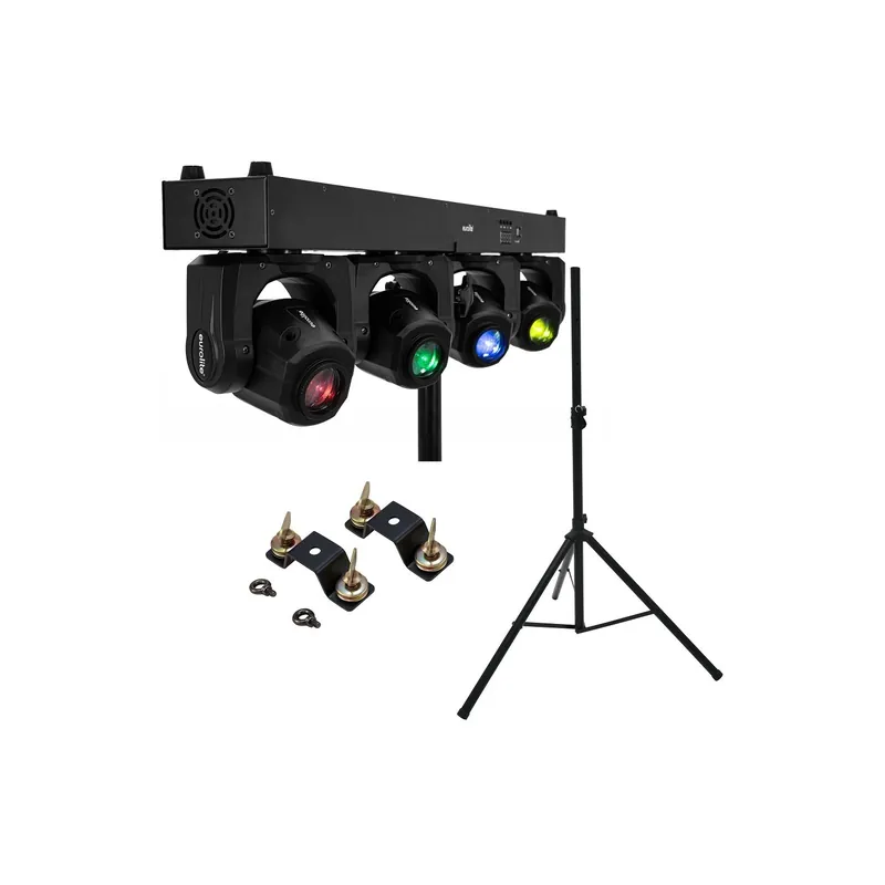Sonderangebot EUROLITE LED TMH Bar S120 Moving-Head Spots inkl. Stativ