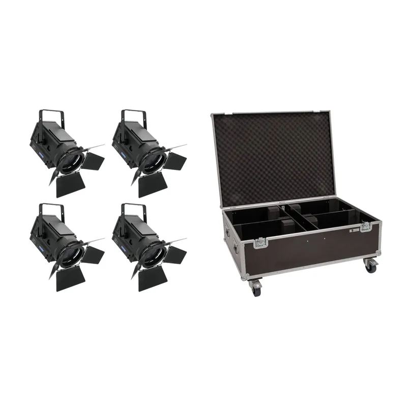 Kracherpreis EUROLITE Set 4x LED THA-150F + Case