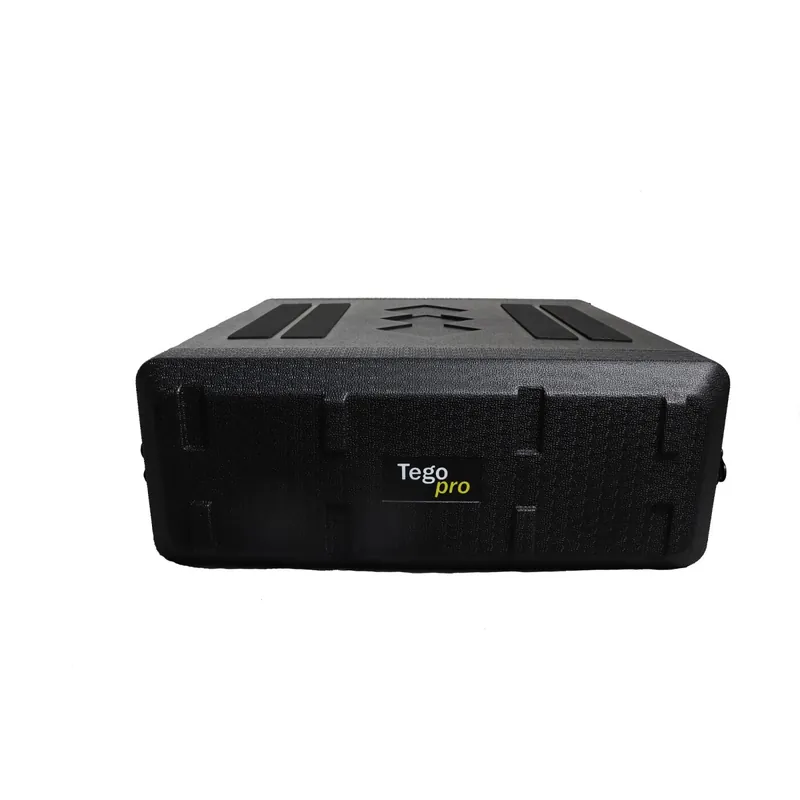Jetzt Kaufen TEGO PRO PE DoubleDoor Case 19" 3HE mit Schaumstoffeinlage für Mikrofone