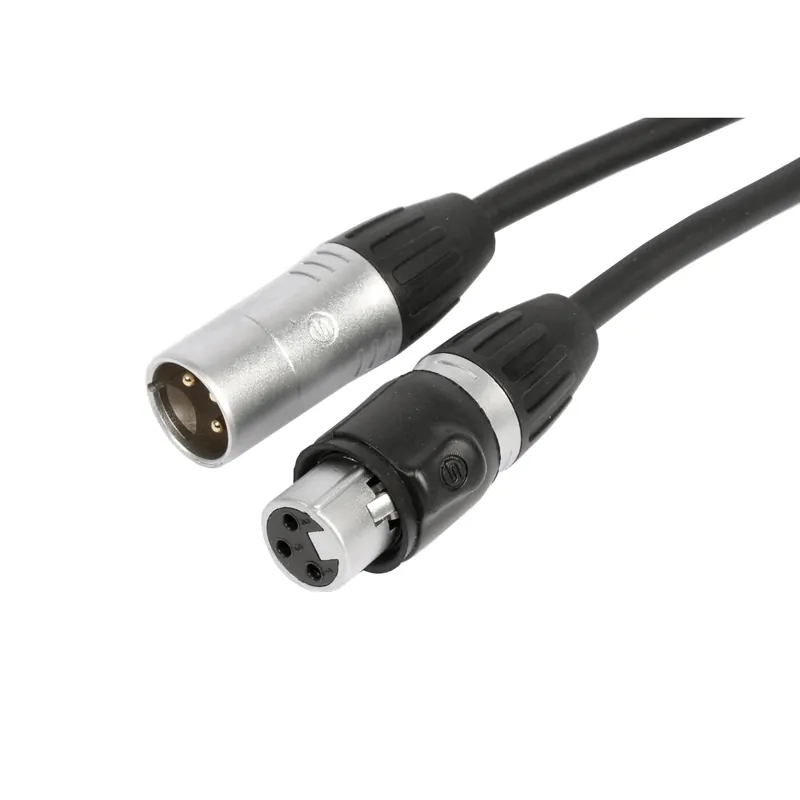 IRIDIUM DMX Kabel 3pol XLR male/female 1m IP65 Beliebt