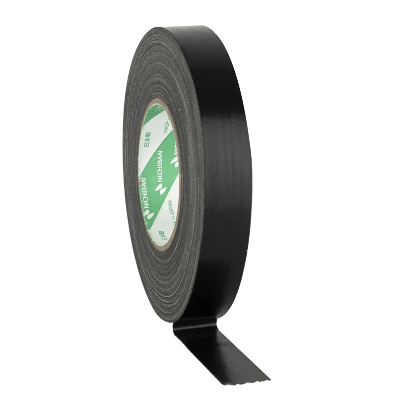 Zertifiziert Nichiban Gaffa Tape Schwarz - 25 mm / 50 m