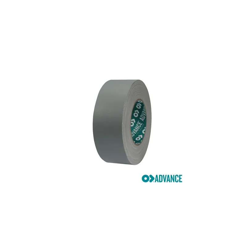 Advance AT159 hochwertiges Poly-Gewebeband mit matter Oberfläche - 50m/50mm in grau Preisknaller
