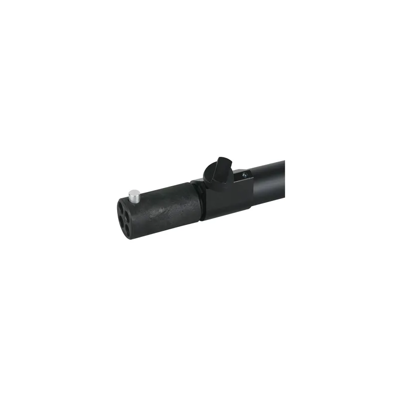 Wentex Pipe & Drape Teleskopstange vertikal 180 - 300 cm, schwarz (pulverbeschichtet) Letzte Chance