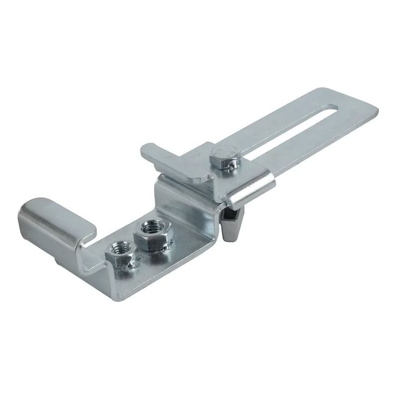 Showgear Mini-Zeltklemme MKII silber - Tent Clamp - 15-25 kg, mit M8 und M10 Gewindelöchern Kostenloser Versand