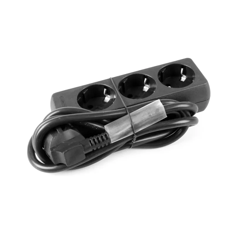GLT Steckdosenleiste 3-fach schwarz Saisonangebot