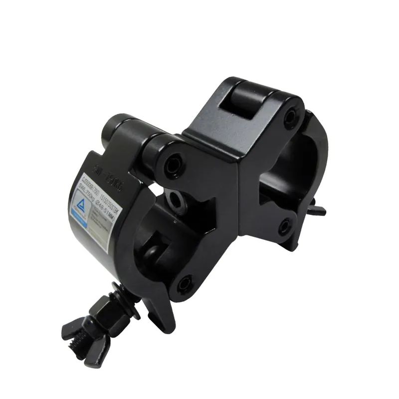 CJS Doppelschelle - 750kg - 50mm Rohr - schwarz - drehbar Letzte Chance
