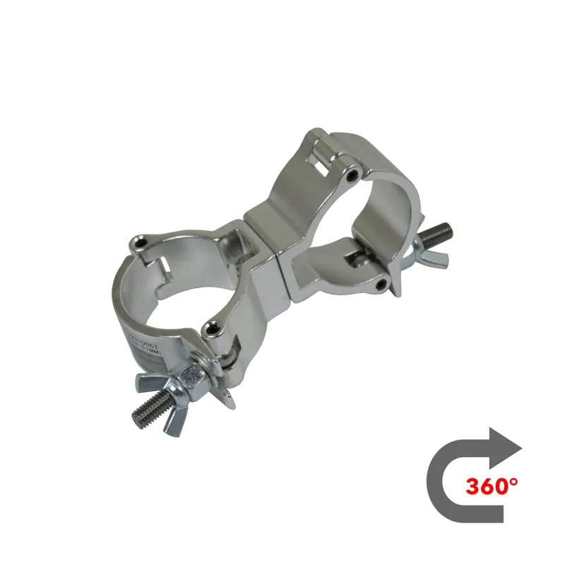 CJS Doppelschelle - 100kg - 48-51mm Rohr - drehbar Begrenztes Angebot