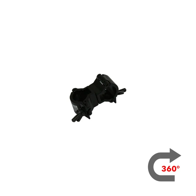 CJS Doppelschelle - 10kg - 20mm Rohr - schwarz - drehbar Rabatt