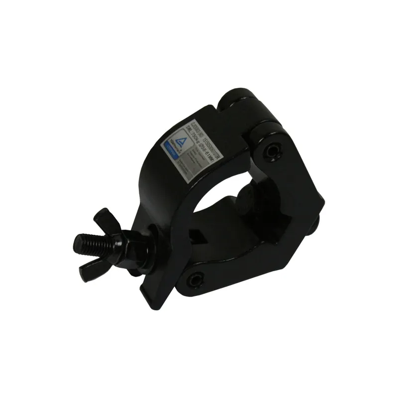 CJS Halbschelle - 750 kg - 60mm Rohr - schwarz Gratis Versand