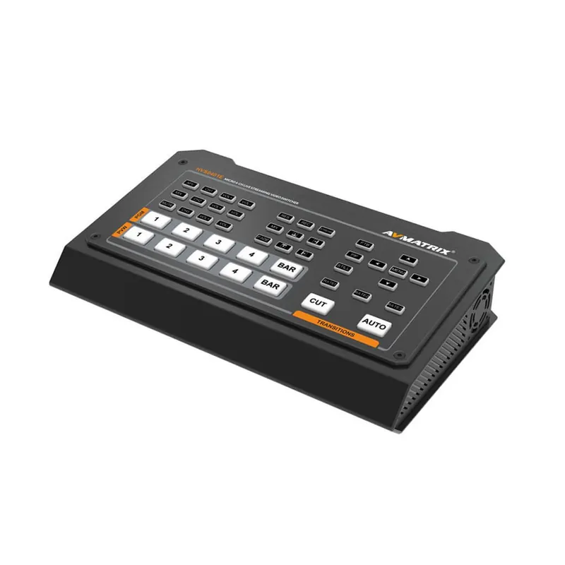 AVMATRIX - Micro 4 Channel HDMI/ DP Video Switcher with SD Recording Sonderaktion