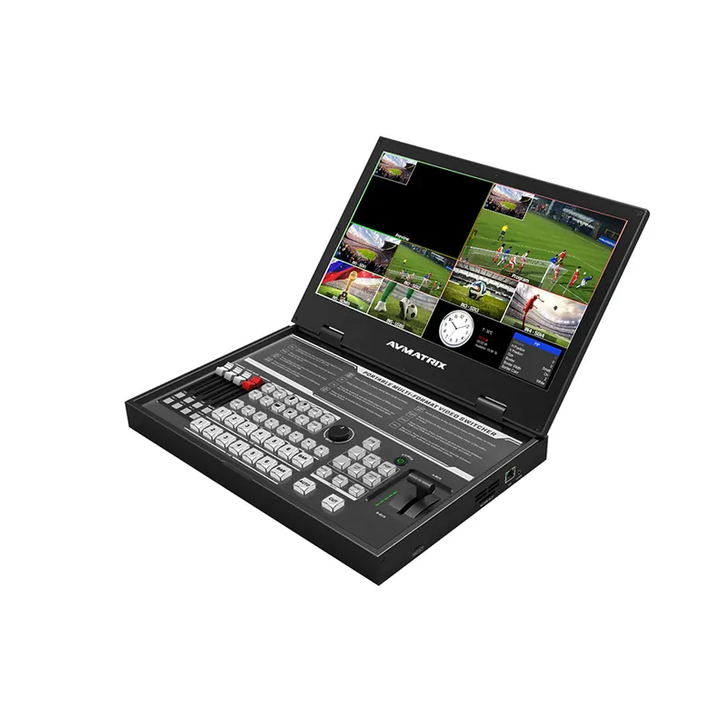 Echt AVMATRIX - Portable 6CH SDI/HDMI Multi-format Streaming Switcher