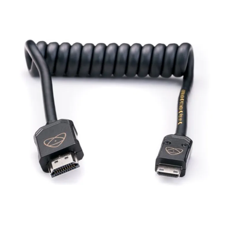 Super-Preis Atomos - HDMI 2.0 Spiralkabel A/C 30 - 60 cm