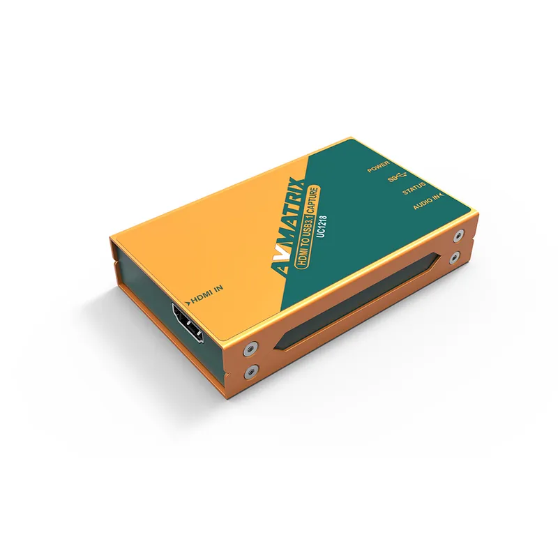 AVMATRIX - HDMI to USB3.1 TYPE-C Uncompressed Video Capture Rabatt