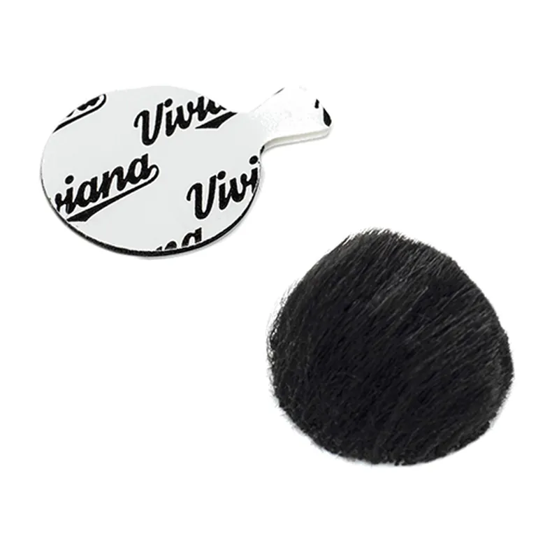 Viviana - Fur for Lav (Rund) - Schwarz Neue Ware