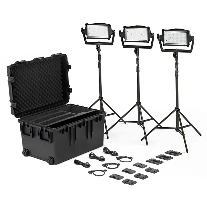Litepanels - Astra IP Half Bi-Color Traveler Trio GM+VM Kit Letzte Chance
