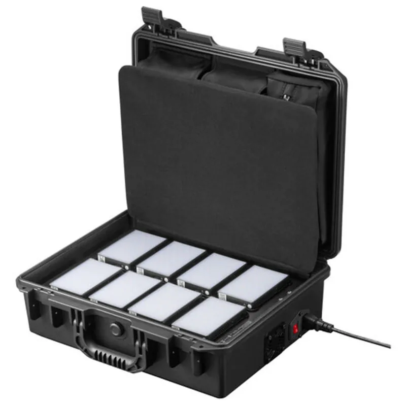 Godox - C5R Knowled LED 8 Light Kit mit Ladekoffer Markenprodukt