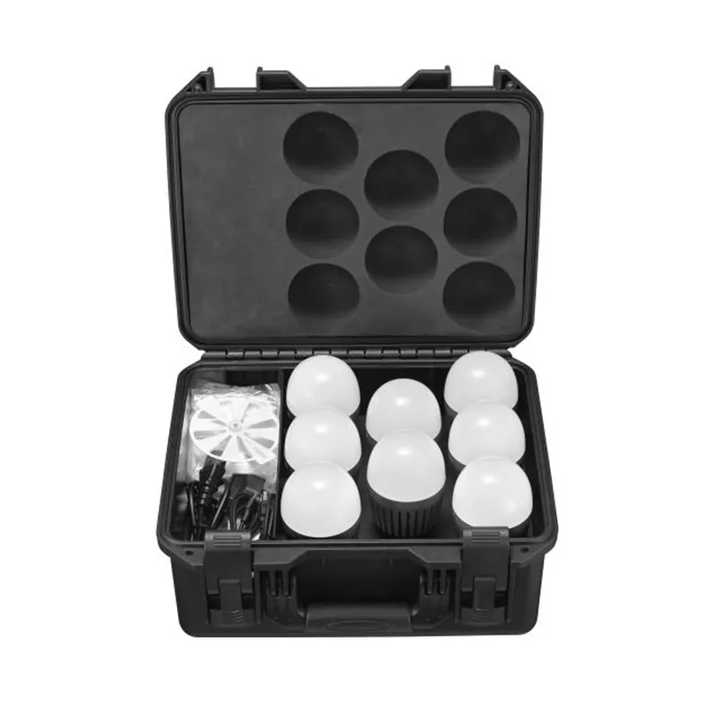 Meistverkauft Godox - Godox C7R-K8 KNOWLED RGB WW LED 8-Leuchten Kit + Zubehör