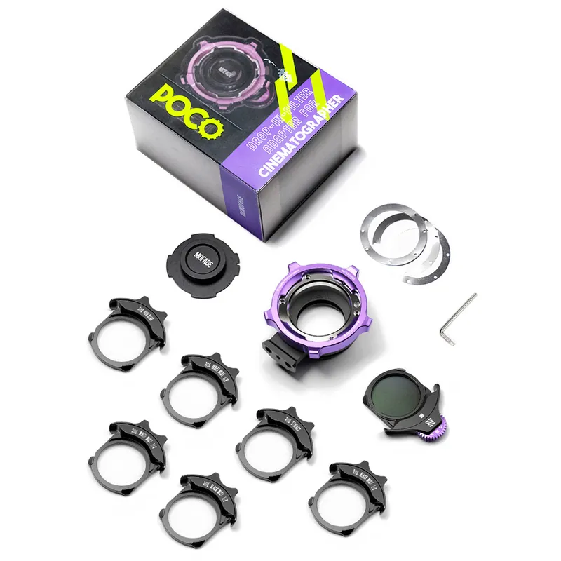 Top-Seller Mofage - POCO Drop-In Filter Adapter Advanced Kit - E-Mount