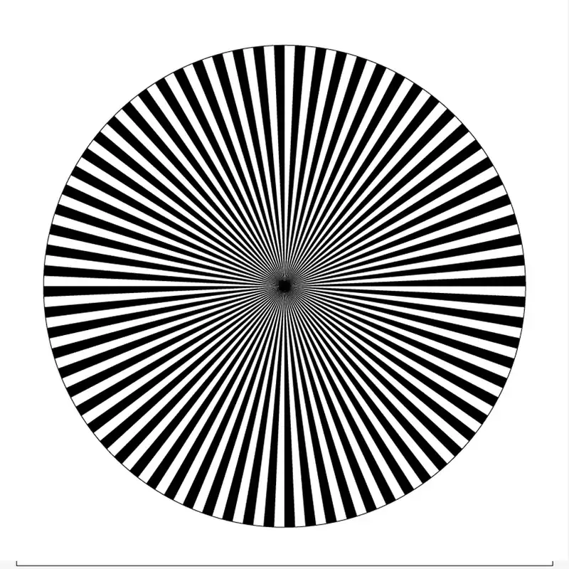 Letzte Chance Prêt à Tourner - Focus Sharpness Chart 5°
