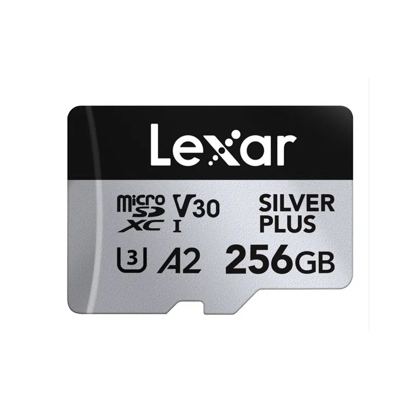 Gratis Versand Lexar - microSDXC Silver Plus UHS-1 256GB V30 R205/W150MB/s