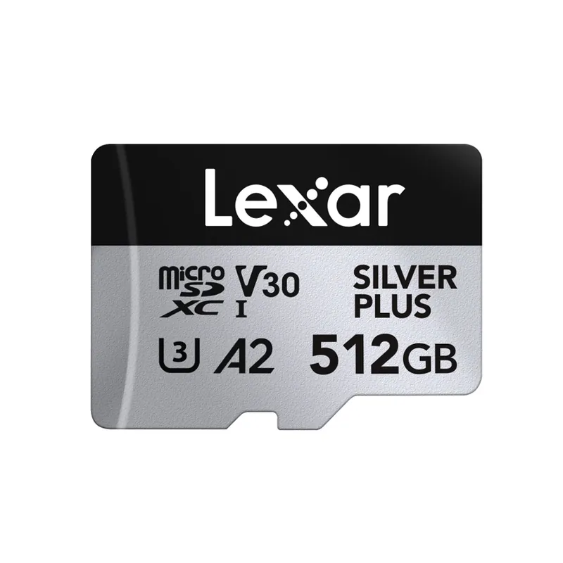 Direkt Vom Hersteller Lexar - microSDXC Silver Plus UHS-1 512GB V30 R205/W150MB/s