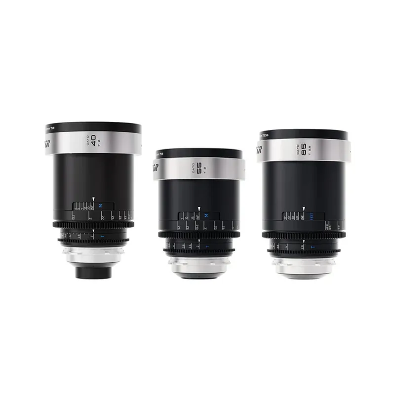 Top-Seller Blazar - CATO 2x Full FrameAnamorphic 40/55/85mm 3-Lens Set