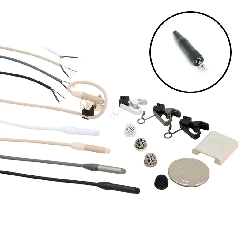 Sanken - COS-11 DPT BK 1.8 mit 3.5mm Klinken Stecker (black) Neue Kollektion