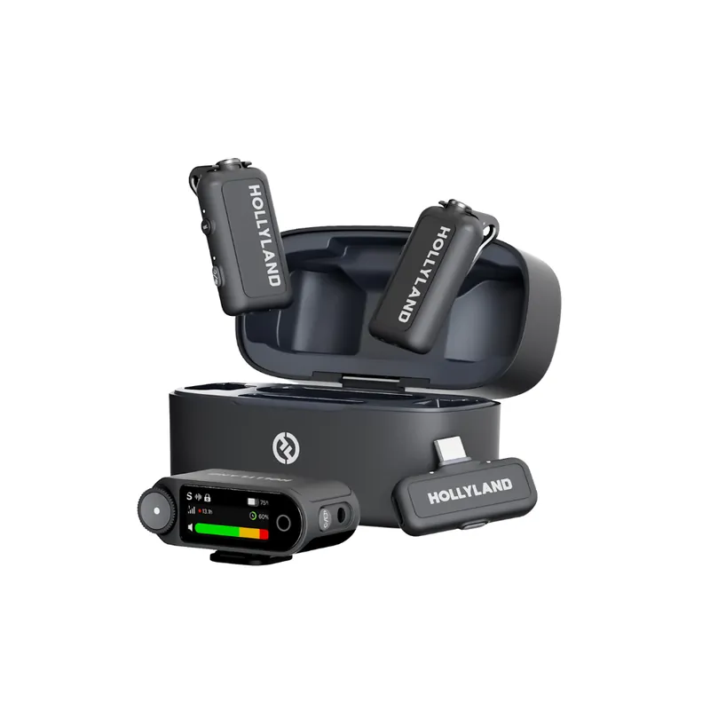 Markenprodukt Hollyland - LARK MAX 2 Combo – Wireless Mikrofonset (Space Gray)