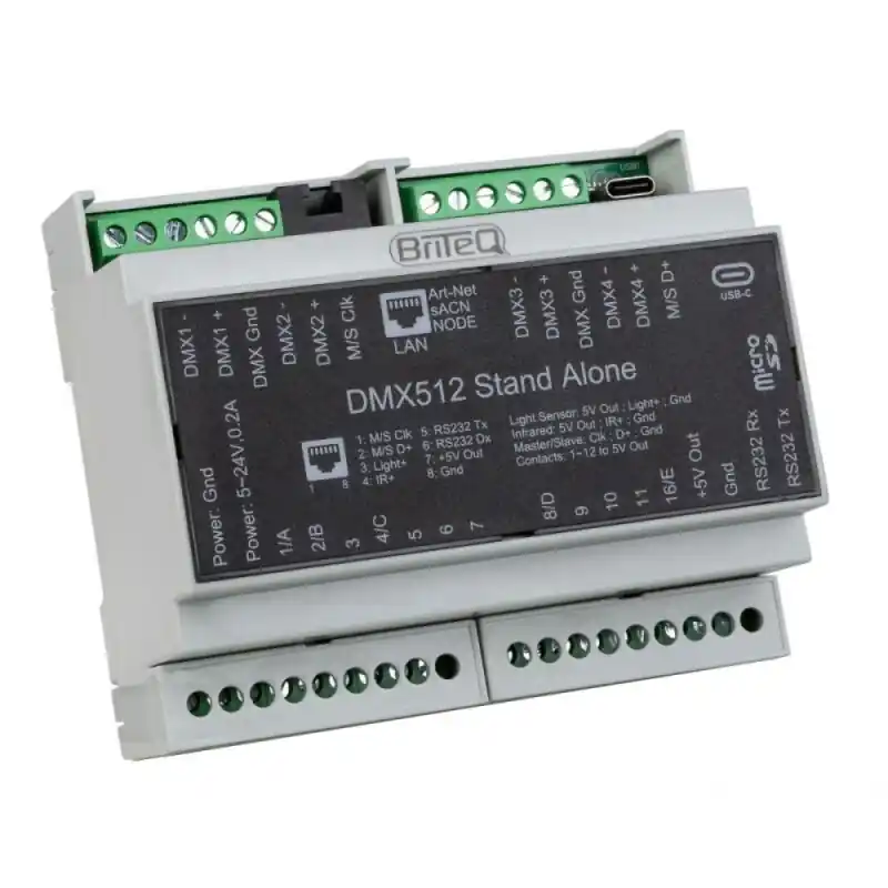 Must-Have Briteq LD-1024DIN NET