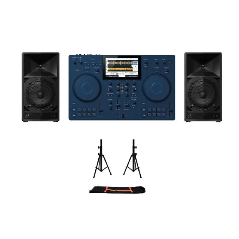 Geprüft AlphaTheta Omnis-Duo + Wave-Eight Paar + Stative Set