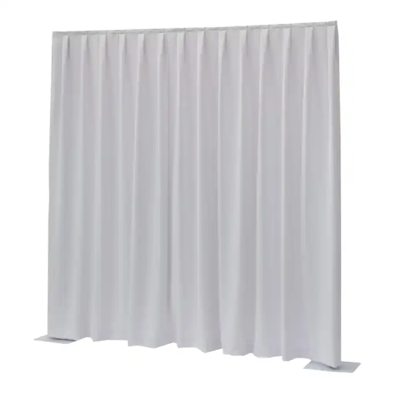 WENTEX P&D Curtain MGS 175g/m2 Weiß 330x500cm Gewellt Neue Kollektion