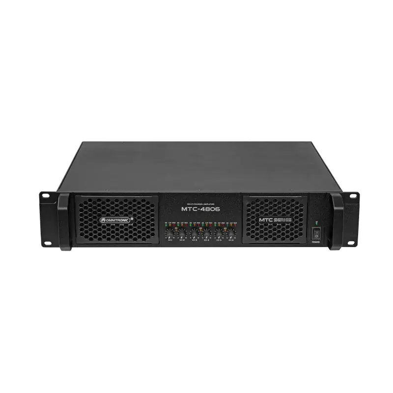Aktuell OMNITRONIC MTC-4806 6-Kanal Endstufe